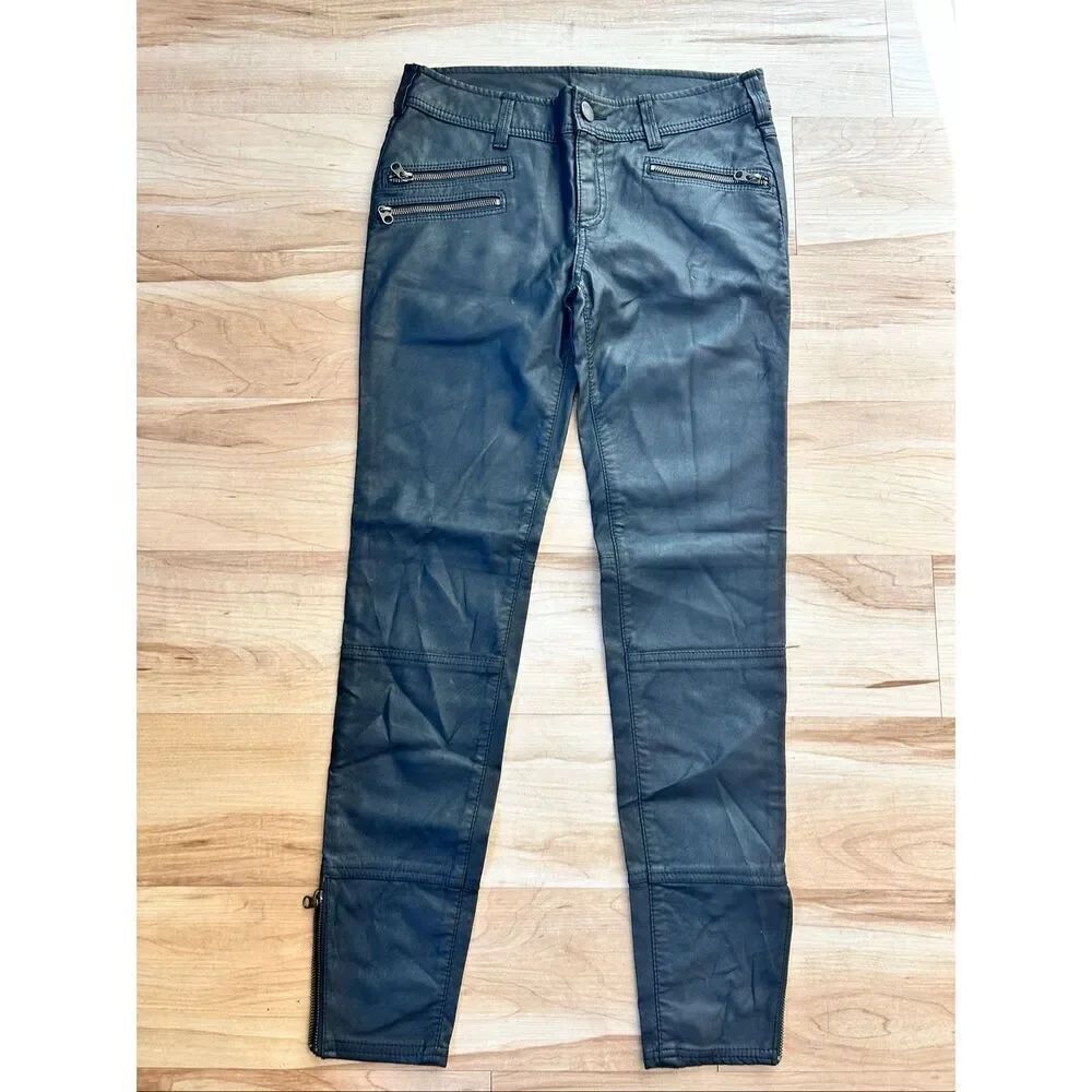 Free people faux leather pants